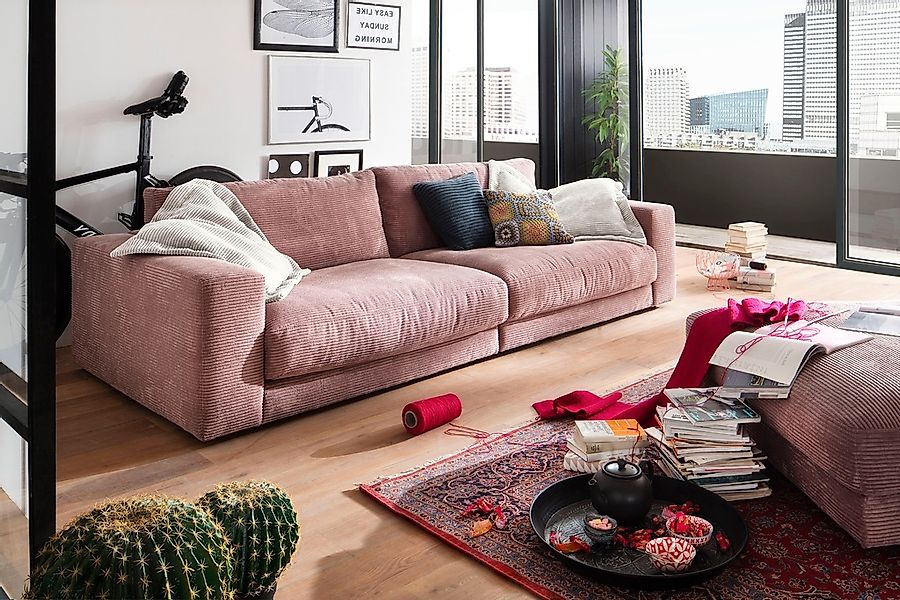 Places of Style Big-Sofa "Enisa, legere Polsterung B/T/H: 290/127/85 cm", Z günstig online kaufen