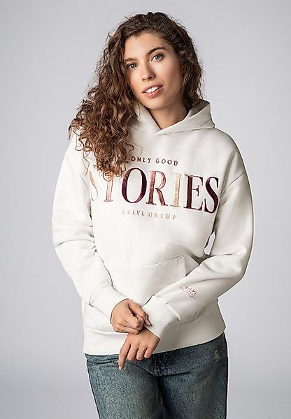 SUBLEVEL Kapuzenpullover Damen Hoodie Kapuzenpullover bestickt Sweater, Kap günstig online kaufen