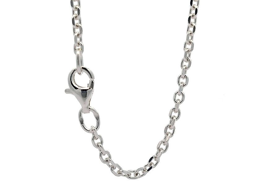 HOPLO Silberkette Ankerkette diamantiert Länge 40cm - Breite 2,0mm - 925 Si günstig online kaufen