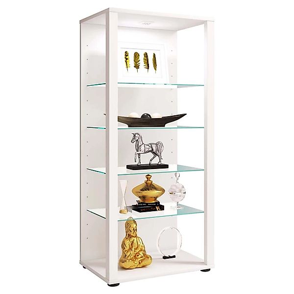 ebuy24 Glasol3 Vitrinenschrank Weiß günstig online kaufen