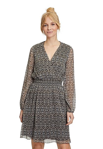 Cartoon Chiffonkleid Damen Chiffonkleid mit Muster günstig online kaufen