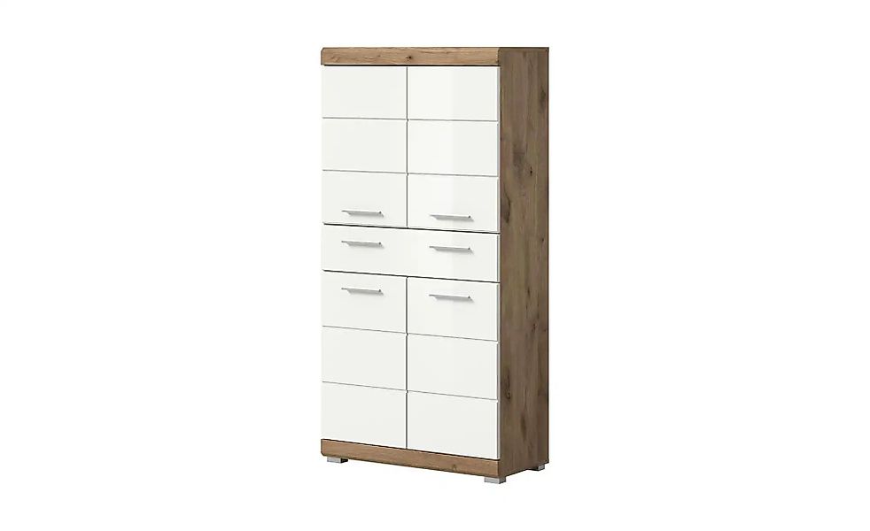 Midischrank WALDSEE  Breite 74cm  4 Türen  1 Schubkasten  4 Fächer  MDF-Fro günstig online kaufen