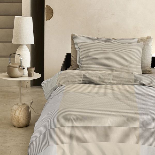 damai Bettwäsche "Base" mit Karos günstig online kaufen