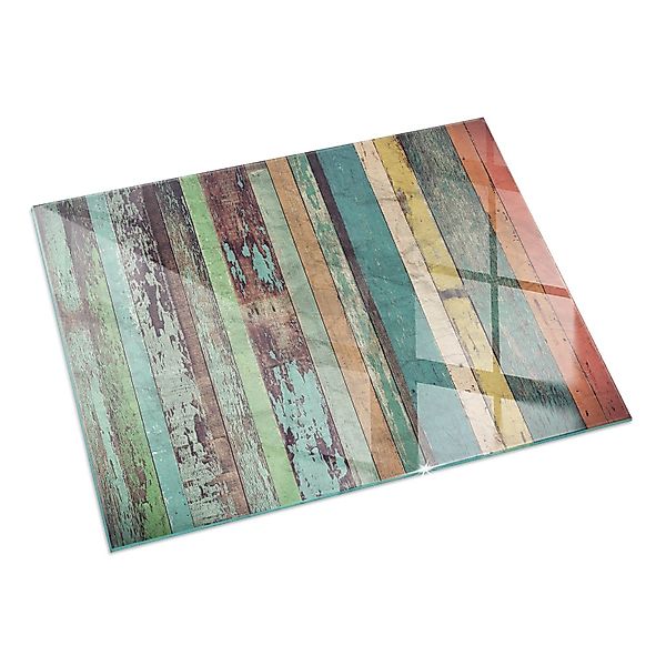 Tulup Glasplatte für Kamin Bretter in Farbtönen Glasbodenplatte für Kaminöf günstig online kaufen