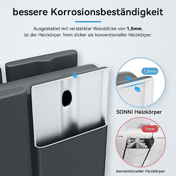 ELEGANT Heizkörper Heizkörper, Einlagig / Doppellagig, günstig online kaufen
