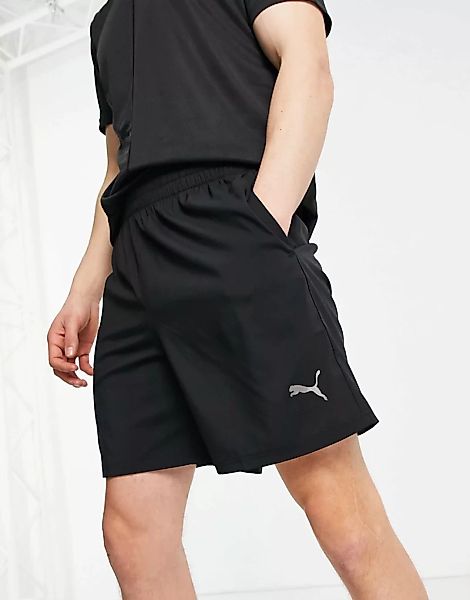 Puma – Favourite – Lauf-Shorts in Schwarz, 7Zoll günstig online kaufen