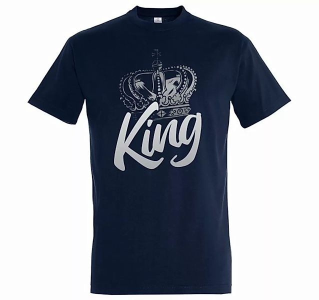 Youth Designz T-Shirt King König Krone Herren Shirt mit trendigem Frontprin günstig online kaufen