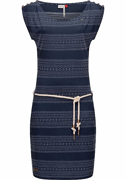 Ragwear Shirtkleid "Chego" Eingrifftaschen stylisches Sommerkleid mit Binde günstig online kaufen