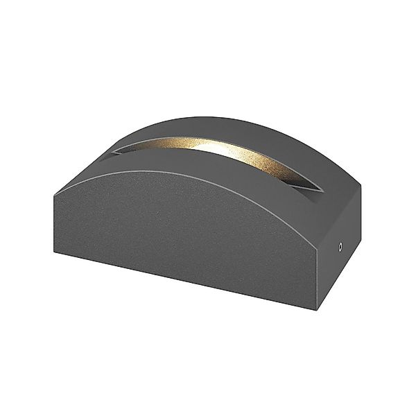 Lucande LED Außenleuchte Marka 9616141 Modern in Alu aus Aluminium 1-flammi günstig online kaufen