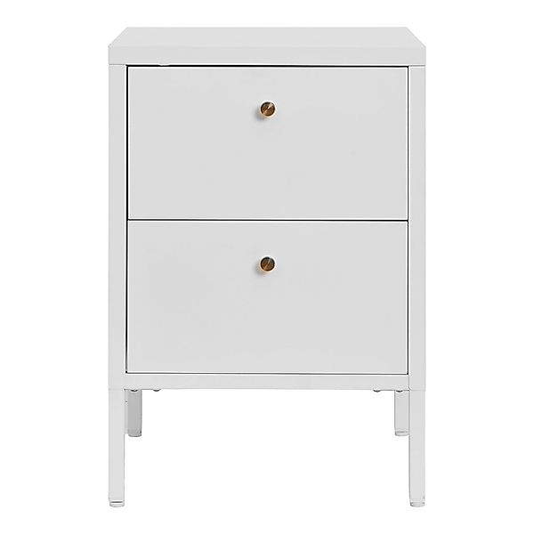 ebuy24 Dalby Kommode 2 Schubladen Weiß günstig online kaufen