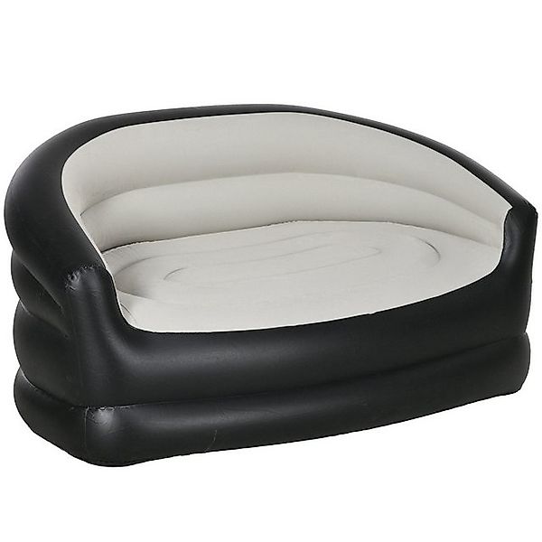 Outsunny Luftsessel Aufblasbares Sofa mit weichem günstig online kaufen