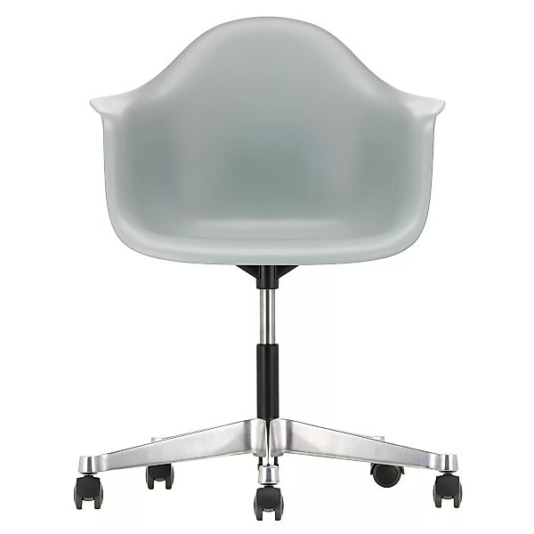 Vitra - Eames Plastic Armchair PACC Bürostuhl - hellgrau/Polypropylen/Stern günstig online kaufen