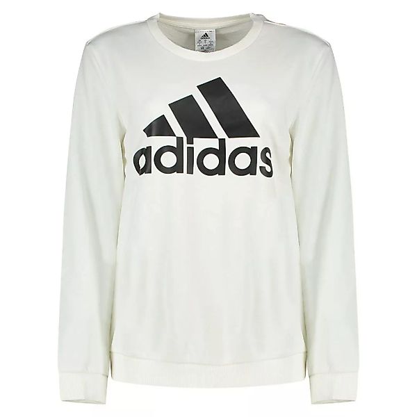 Adidas Bl Ft Sweatshirt XS White / Black günstig online kaufen