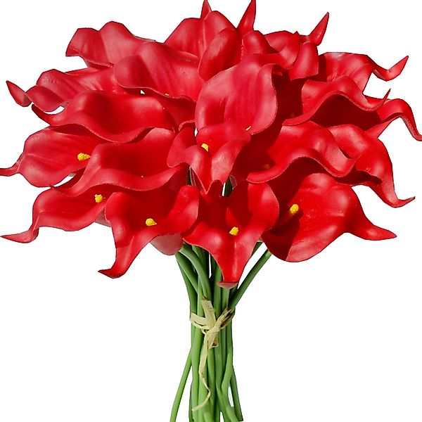 Kunstpflanze 35 cm Calla-Lilien Kunstblumen wie günstig online kaufen