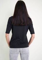 Seidel Moden Stehkragenshirt im hüftlangen Schnitt, günstig online kaufen