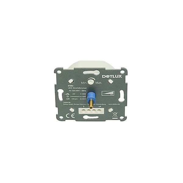 DOTLUX Drehdimmer, 5 - 100 W LED, weiß, Phasenabschnitt günstig online kaufen