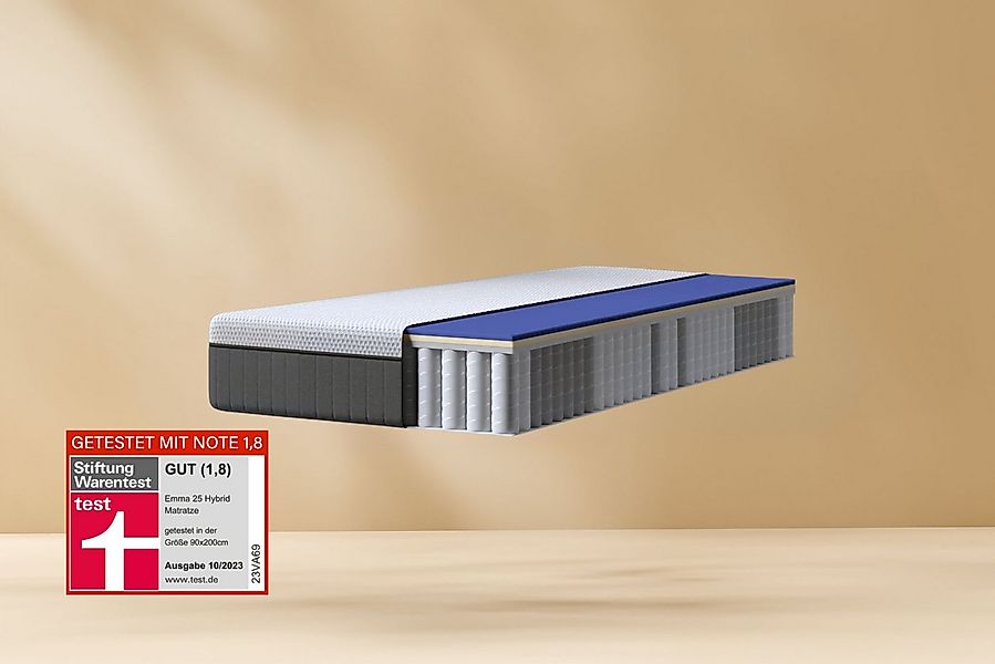Taschenfederkernmatratze Emma 25 Hybrid, Emma, 25 cm hoch, (1-tlg) günstig online kaufen
