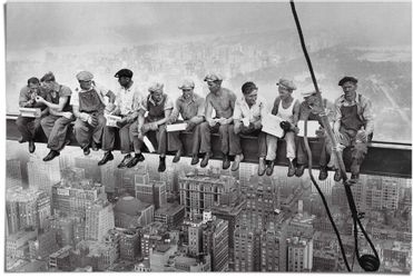 Reinders Poster "Manhattan Stahlarbeiter" 1 Stk. tlg. günstig online kaufen