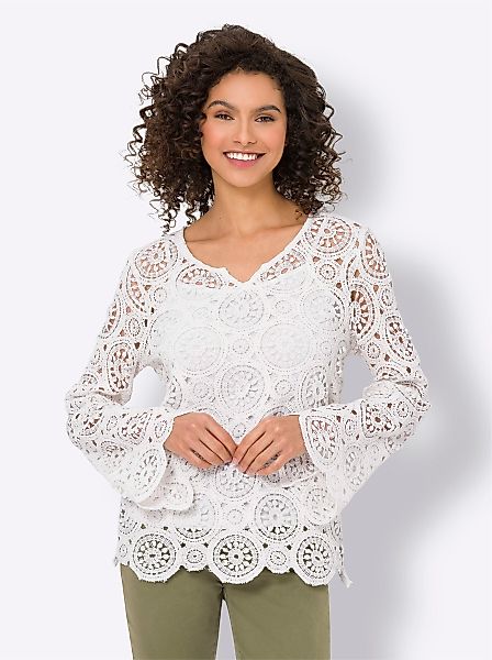 heine Spitzenshirt "Shirt" 1 Stk. tlg. günstig online kaufen