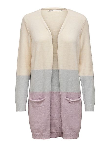 ONLY Strickjacke ONLQUEEN im Colorblocking Design günstig online kaufen