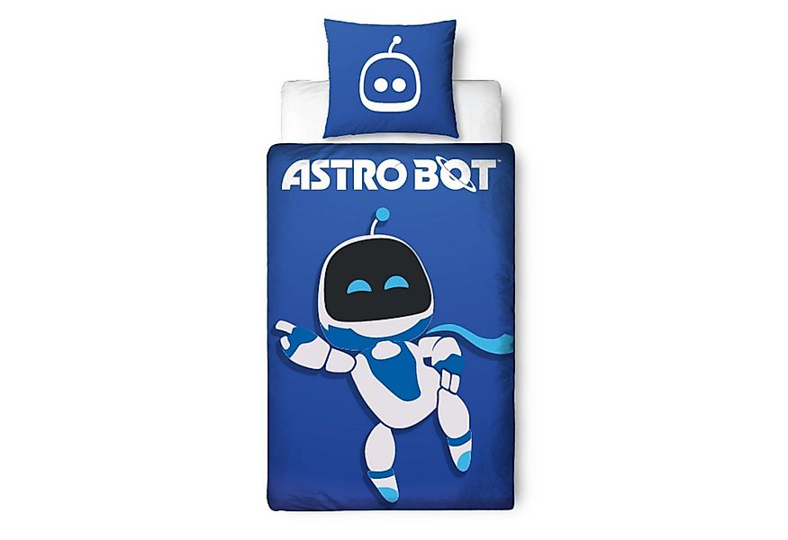 MTOnlinehandel Bettwäsche 135x200 Astro Bot, Geschenk für Gamer, Mikrofaser günstig online kaufen
