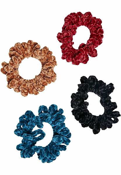 URBAN CLASSICS Schmuckset "Urban Classics Unisex Fluffy Scrunchies 4-Pack" günstig online kaufen