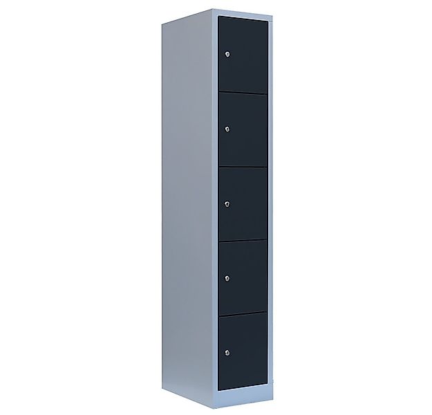 Steelboxx Fächerschrank Schließfachschrank - 1 Abteil - 5 Fächer - 1800 x 3 günstig online kaufen