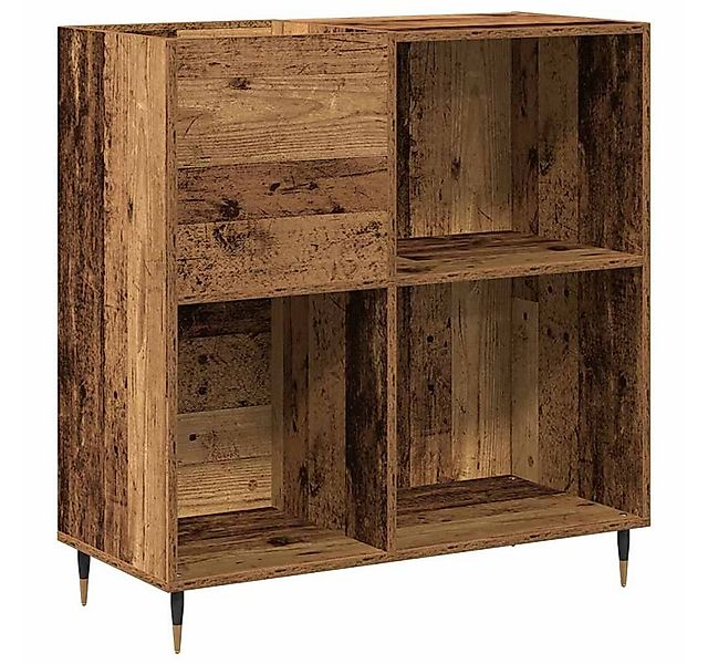 vidaXL Media-Regal Schallplattenschrank mit Regal Artisan-Eiche 85 x 38 x 8 günstig online kaufen