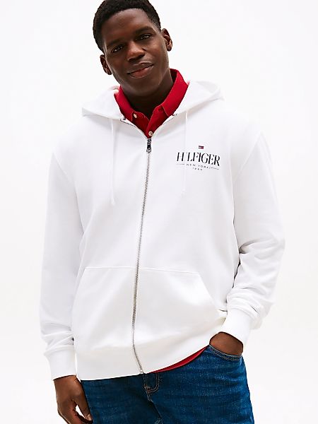 Tommy Hilfiger Big & Tall Kapuzensweatjacke "BT-HILFIGER STACKED HOODED ZIP günstig online kaufen