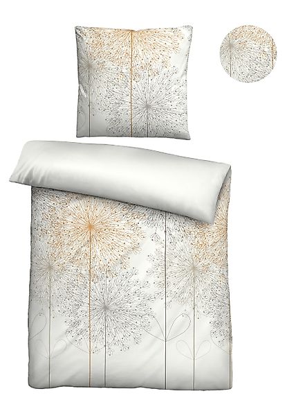 Biberna Bettwäsche 0614510, Mako-Satin, 2 teilig, günstig online kaufen
