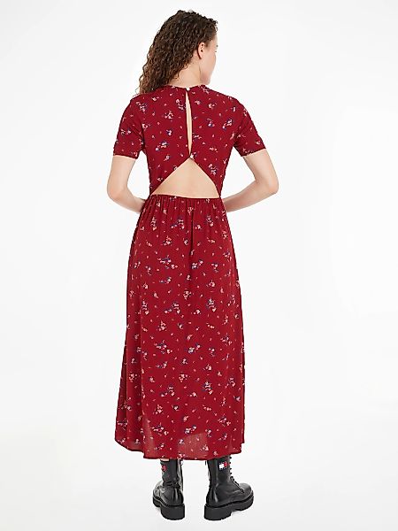 Tommy Jeans Blusenkleid "TJW FLORAL MIDI DRESS", mit Blumenprint günstig online kaufen