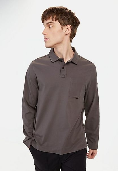 camel active Poloshirt aus reiner Baumwolle Shirts_Langarm-Poloshirt günstig online kaufen