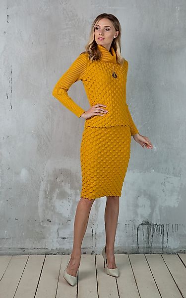 Passioni Strickrock im strukturierten Strickdesign günstig online kaufen