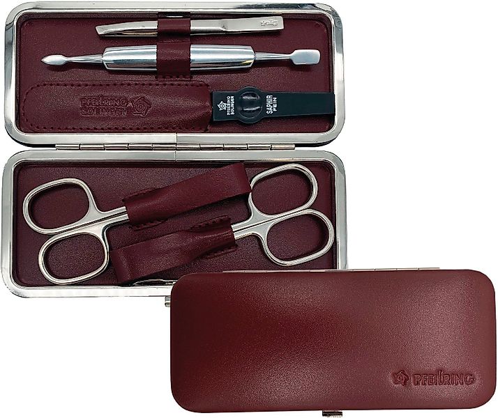 PFEILRING Maniküre-Etui, 5 tlg., Rahmenetui Rindleder günstig online kaufen