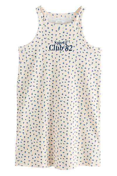 Next Jerseykleid Geripptes Racerback-Kleid (1-tlg) günstig online kaufen