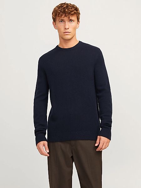 Jack & Jones Rundhalspullover JPRBLULAMBSWOOL KNIT günstig online kaufen