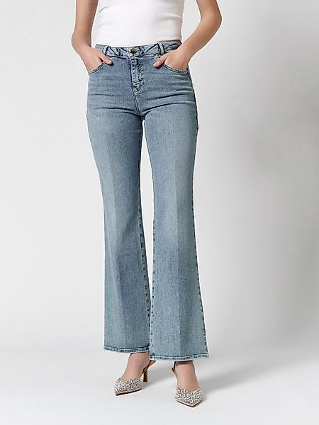 ROSNER Bootcut-Jeans Antonia_341 mit ausgestellter Fußweite günstig online kaufen