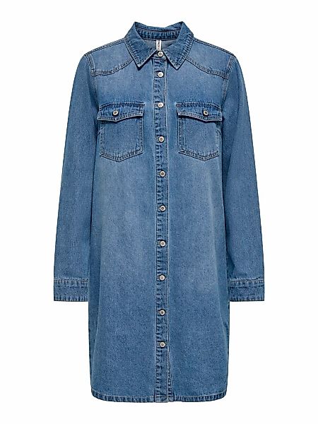 ONLY Jeanskleid "ONLLISA L/S DNM DRESS GUA NOOS" günstig online kaufen
