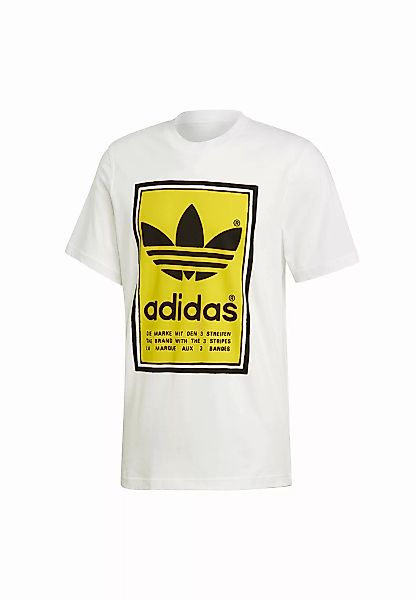 Adidas Originals T-Shirt Herren FILLED LABEL ED6937 Weiss günstig online kaufen