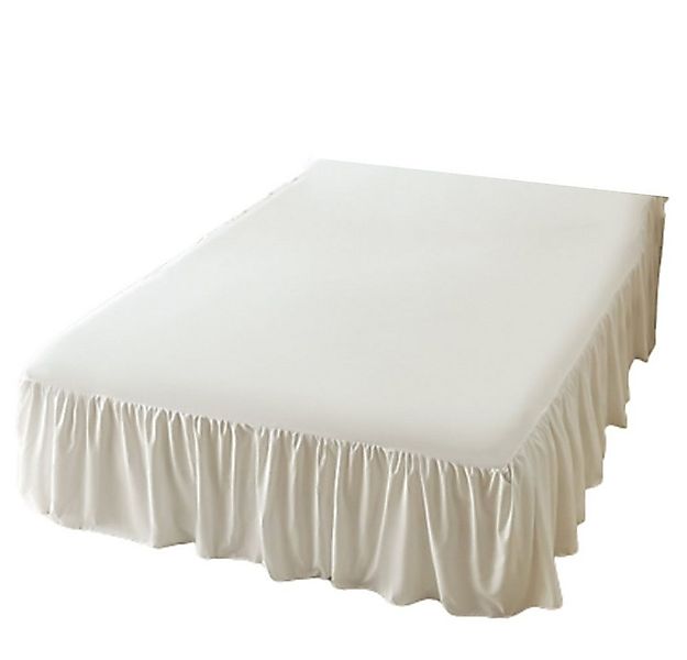 FELIXLEO Bettwäsche Tagesdecke Bettrock Rüschen Mit Rüschen 180*200+ Rockhö günstig online kaufen