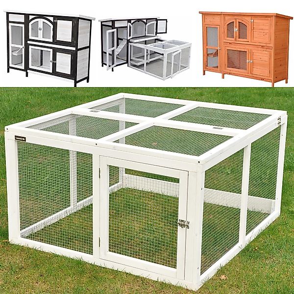 nanook Kleintierkäfig Freigehege für Hasenstall Jumbo günstig online kaufen