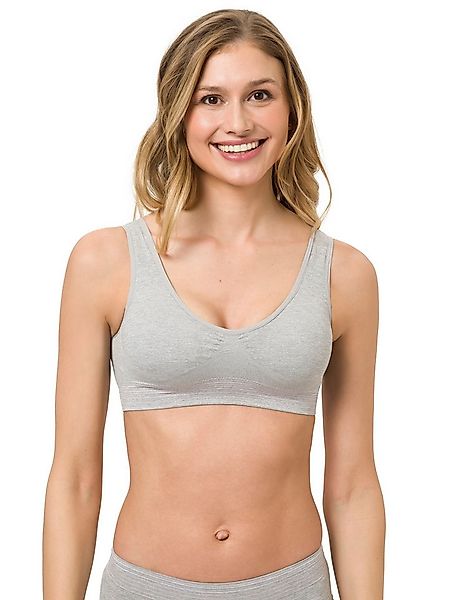 Beedees Bustier Comfee Crop Top (1, 1-tlg., 1) mit herausnehmbaren Cups günstig online kaufen