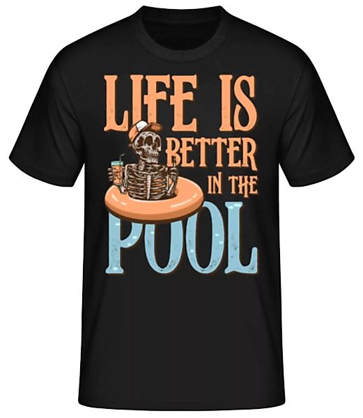 Better In The Pool · Männer Basic T-Shirt günstig online kaufen