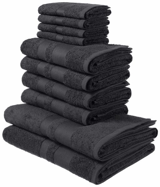 my home Handtuch Set Vanessa, 10-tlg günstig online kaufen