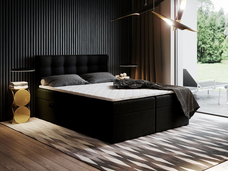 Godre Boxspringbett mit Bettkasten Ewora 200x200 günstig online kaufen