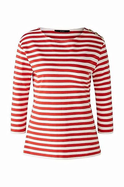 Oui T-Shirt T-Shirt, red white günstig online kaufen