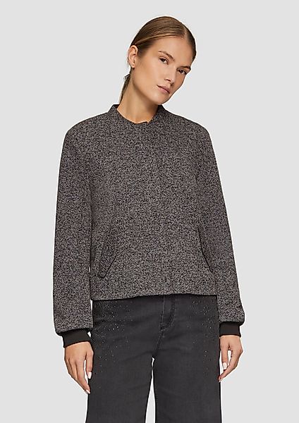s.Oliver BLACK LABEL Funktionsjacke Melierter Blouson günstig online kaufen