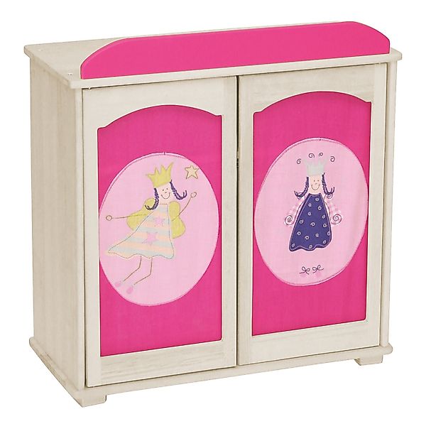roba® Puppenkleiderschrank Holz natur, Möbel zum günstig online kaufen