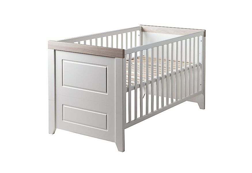 roba® Babybett Felicia, Gitterbett höhenverstellbar - Umbaubar zum Juniorbe günstig online kaufen