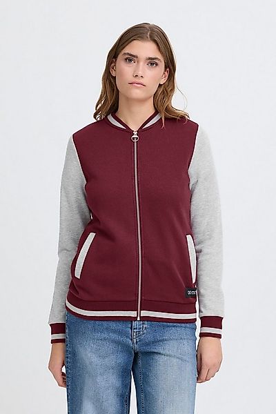 OXMO Sweatjacke OXOnana Lässige Sweatjacke im College-Style günstig online kaufen